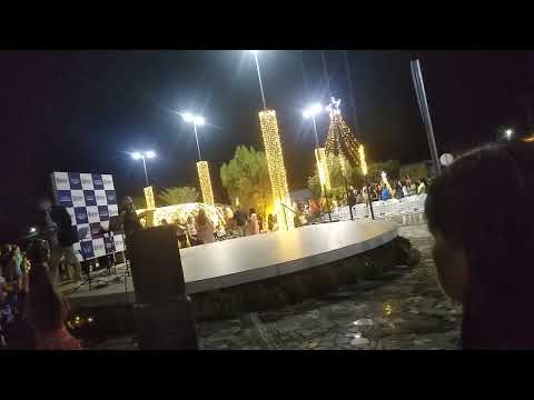 Acender das luzes de Natal em Santana do Piauí