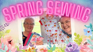 We’re Back! || Spring Sewing Catch-Up! || Mom Influenced Me to Buy THIS!!! 👀