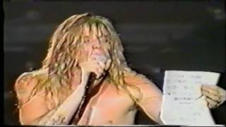 Skid Row - Riot Act (Live at Budokan Hall 1992) HD