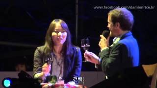 Damien Rice - Cheers Darlin&#39; _한글자막 (Seoul Jazz Festival 2014)