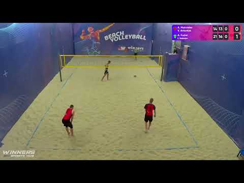 14:00 A.Matvieiev / V.Antoniuk - A.Fudar / I.Ivanov | Winners Beach Volleyball