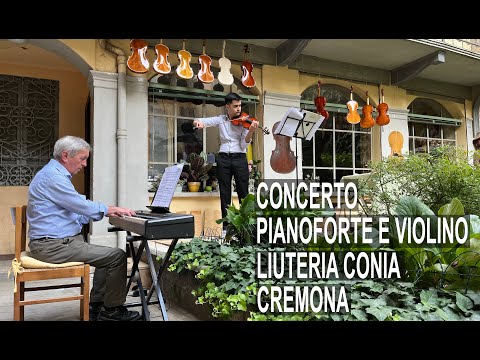 Concerto pianoforte e violino Maestro Scolari e Stefan Stancic.