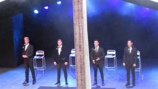 Empty chairs at Empty tables Collabro Gawsworth Hall