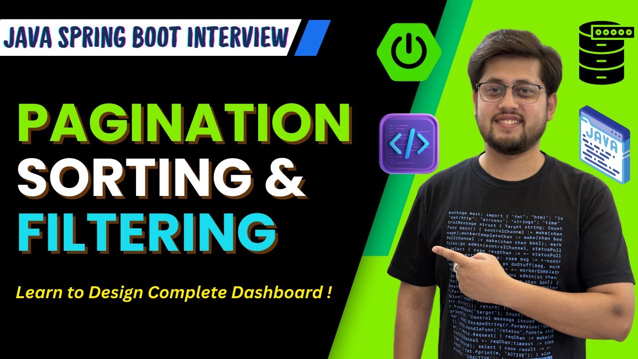 Spring Boot Pagination, Sorting & Filtering | Employee Dashboard Example | REST API Tutorial