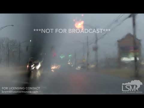 12-27-18 Hamilton, Alabama Heavy Rains - Gusty Winds with Squall Line