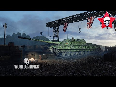 WoT PS4 console \\ X // World of Tanks FV217 Badger \\ Mastery on Redshire