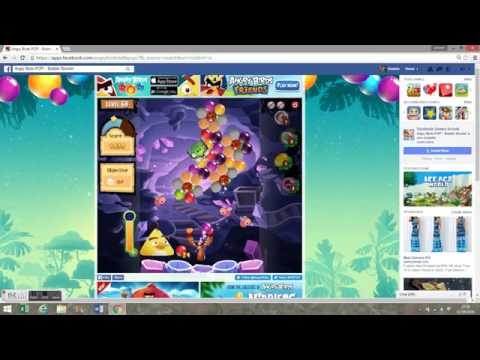 Angry Birds POP! on Facebook - Level 68 Walkthrough