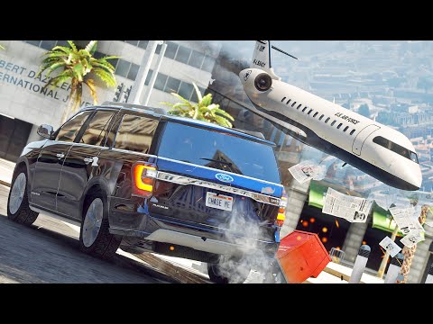 EXPEDITION TAKES FLIGHT | 2020 Ford Expedition Max | Chase Me GTA V