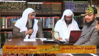 مناقشة الأبحاث والأحاديث بمكتبة مسجد أهل السنة بمنية سمنود 08 01 2017  6