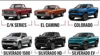 EVERY TYPE of CHEVY Truck Explained in 18 minutes