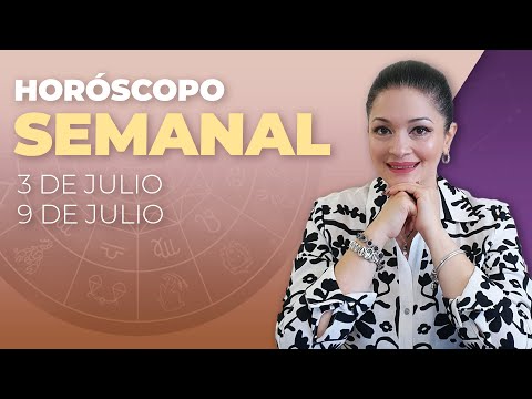 HORÓSCOPO SEMANAL | 3 DE JULIO AL 9 DE JULIO | KATIUSKA ROMERO