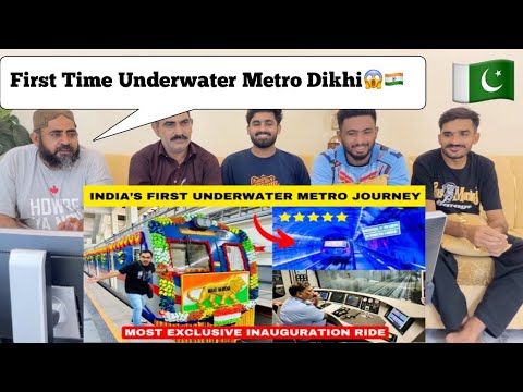 India’s First Underwater Metro Inauguration Journey | Most Exclusive Kolkata Underwater Metro Vlog