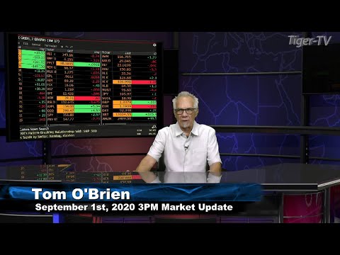 September 1st, 3PM ET Market Update on TFNN - 2020