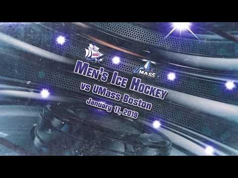 New England College Men's Ice Hockey Team takes down UMass Boston 3-2