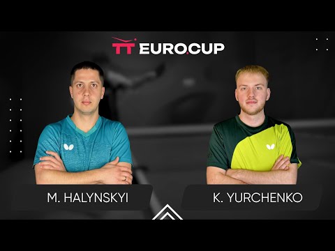 16:45 Mykola Halynskyi - Kiril Yurchenko 09.07.2025 TT Euro.Cup Ukraine Elite. TABLE 3
