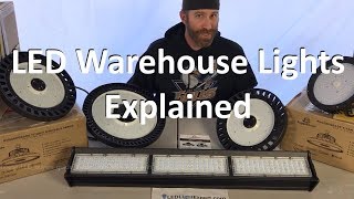 LED Warehouse Lights Explained - Buyers Guide on Warehouse LED Lighting &amp; LED High Bay Light