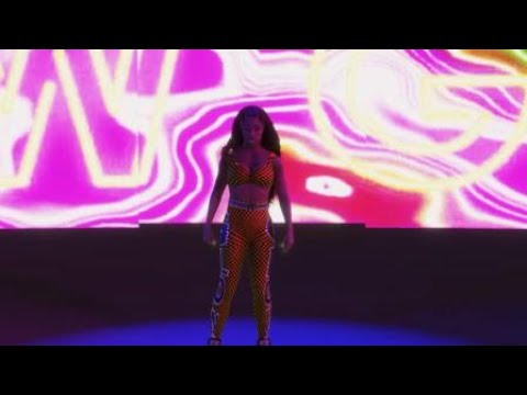 WWE 2k22 Sasha Banks vs. Carmella: SMACKDOWN