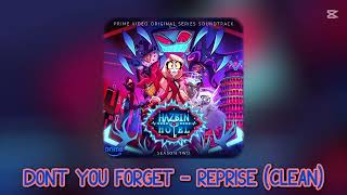 Cover art for don't you forget (reprise) hazbin hotel