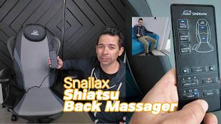 Snailax Shiatsu Back Massager Review - Turn Any Chair into a Massage Chair!