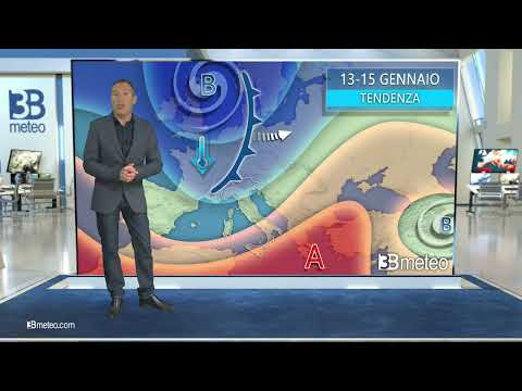 Tendenza meteo per il weekend 13 - 15 gennaio