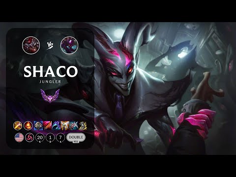 Shaco Jungle vs Kha'Zix - NA Master Patch 14.6