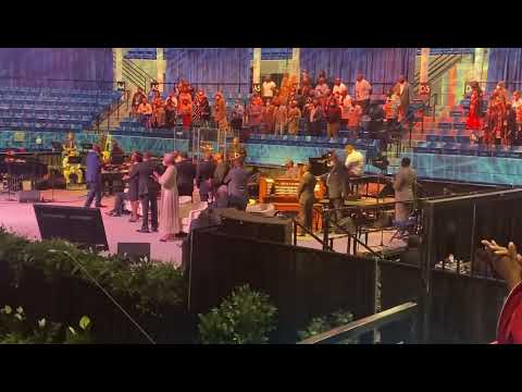 "More Love to Thee Oh Christ/God Is!" When hymn meets gospel chorus after prayer..Explosion!