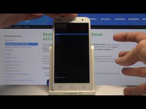 How to format the ALCATEL U5 HD - reset from Recovery mode, Hard Reset