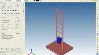 T-Flex CAD (drabina)