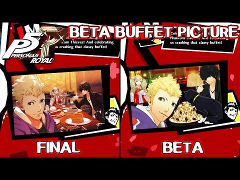 Beta buffet picture - Persona 5 Royal