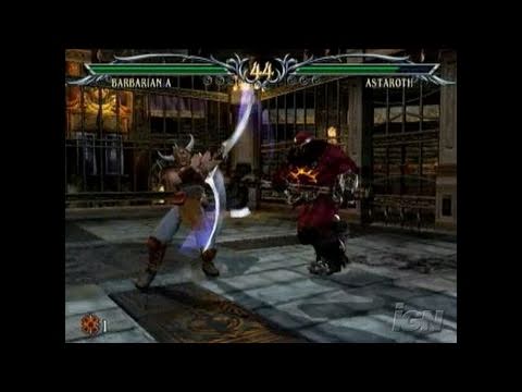 Soulcalibur III PlayStation 2 Gameplay - Red Guy versus