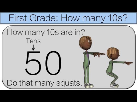First Grade Brain Breaks How many 10s