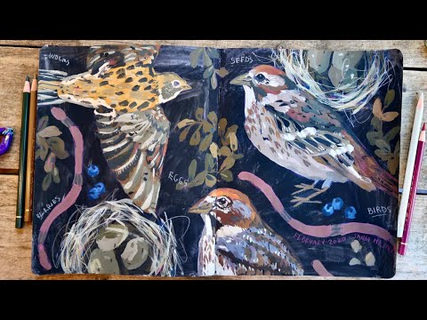 PAINT WITH ME: BIRDS!