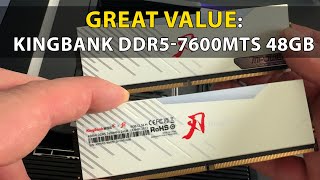 Great Value: KingBank DDR5-7600MTS 48GB! AliExpress Summer Sale #ad