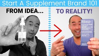 How To Create A Successful Dietary Supplement From Scratch | Starting A Supplement Business