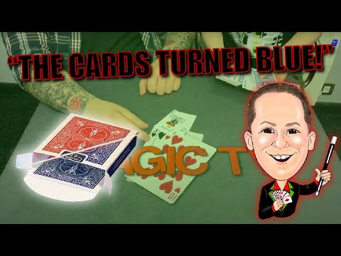 The Cards Turned Blue! | Magic Using Boxing Match 2.0