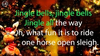 Jingle Bells Karaoke (Christmas Instrumental Voice Song) Lyrics HD MERRY XMAS 2014