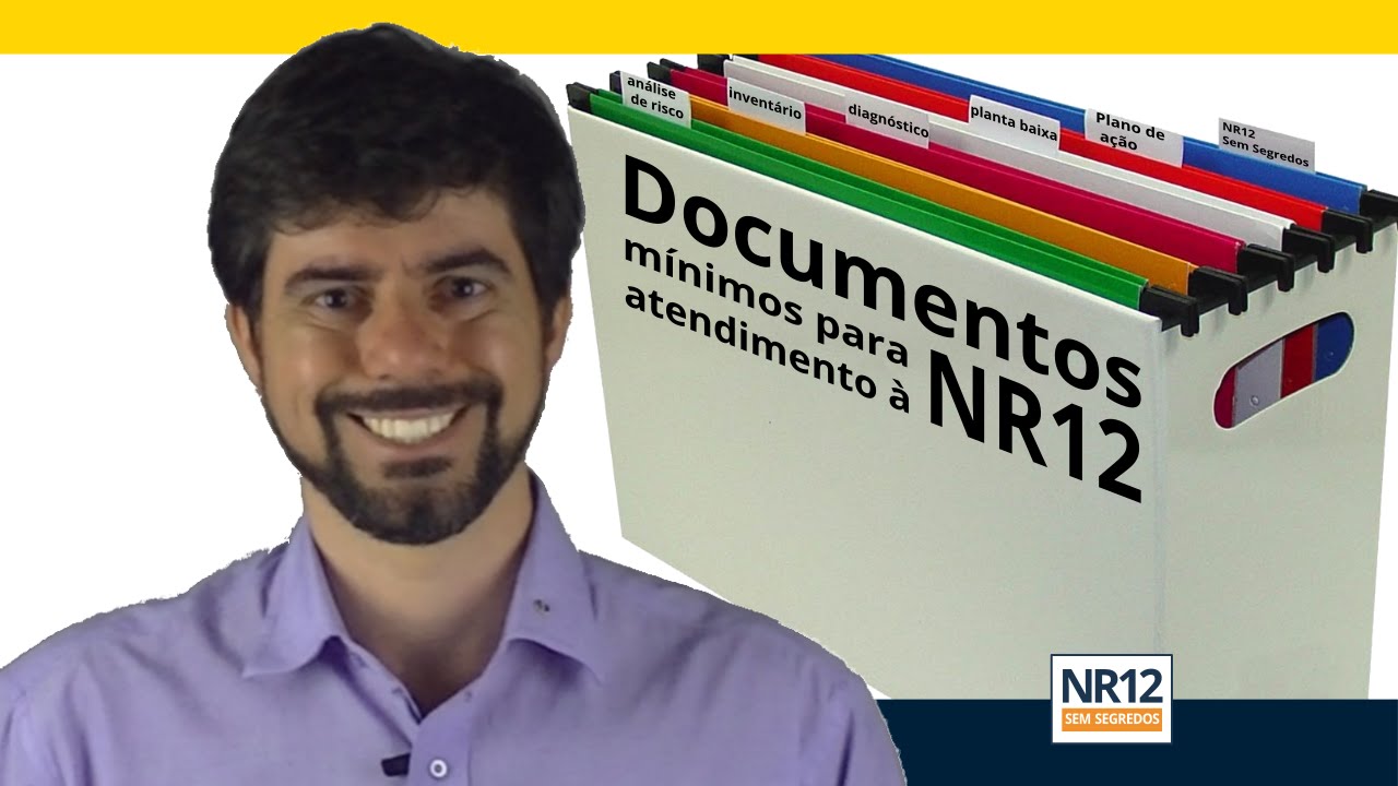 Saiba quais são os documentos mínimos para atendimento a NR12