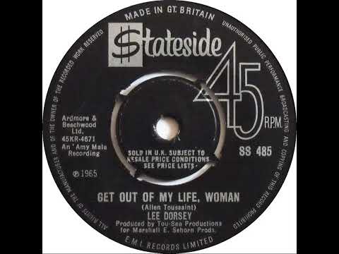 UK New Entry 1966 (34) Lee Dorsey - Get Out Of My Life, Woman