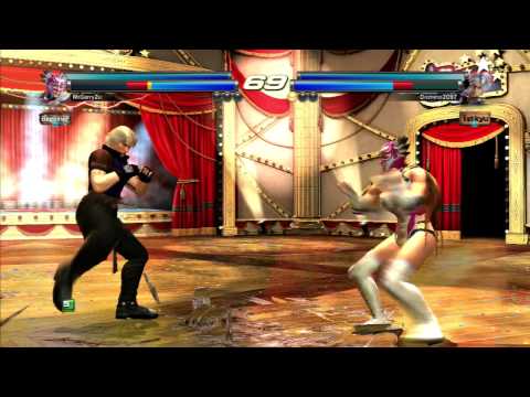 Tekken Tag Tournament 2 - Lee and Violet vs. Michelle and JayCee