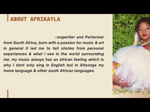Afrikayla -Singer-Songwriter-Performer