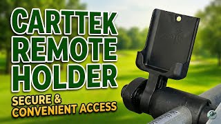 How to Install the CartTek Remote Holder + Review! | Best Golf Caddy Accessory 2026