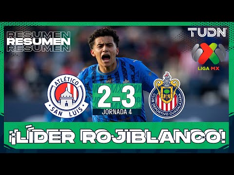 Highlights and goals - Atlético de San Luis 2-3 Chivas | Liga MX - Matchday 4 Clausura 2026 | TUDN