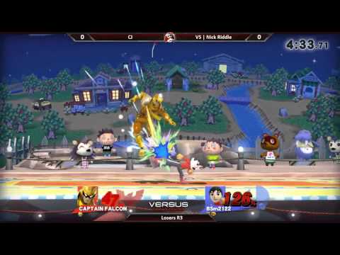 Versus Weekly 7/2/15 - Losers R3 - NickRiddle (Brawler) vs. CJ (C.Falcon) - Smash 4