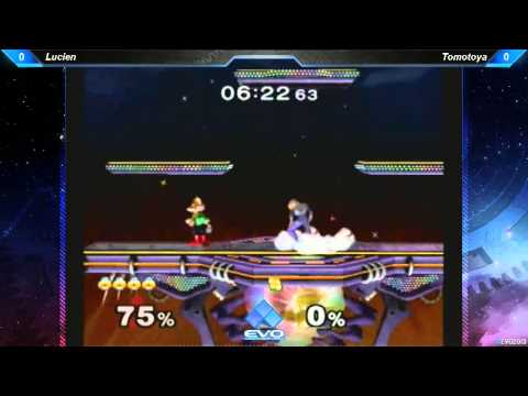 EVO 2013 SSBM Pools F61 - Lucien (Sheik) vs Tomotoya (Fox)