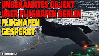 Flughafen Berlin gesperrt - Unbekanntes Objekt legt Flughafen lahm