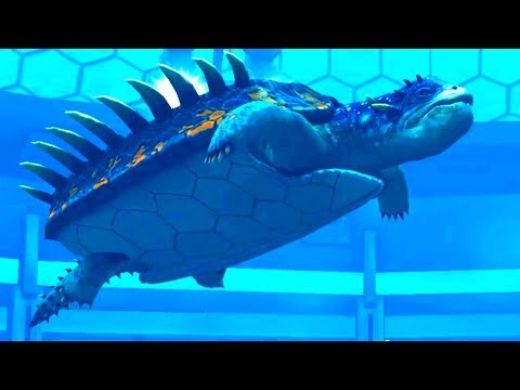 New Events Vip Henodus Three turtles are the terror of all fish || Jurassic World The Game.