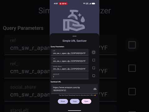 Simple URL Sanitizer