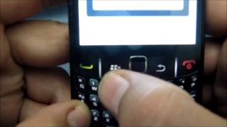 unlock instructions how to unlock a blackberry Curve 8520