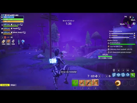 Zapis z live 25.10.2018 FORTNITE Ratowanie Świata(kampania)
