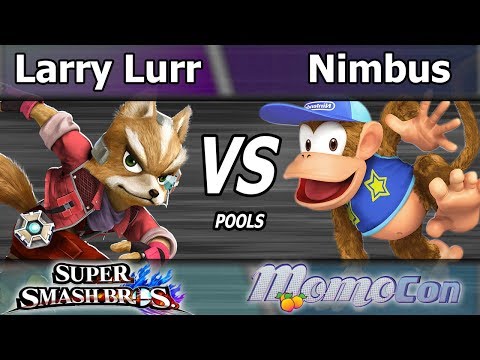 MSF|Larry Lurr (Fox) vs. PH Nimbus (Diddy Kong) - Wii U Pools - Momocon 2017